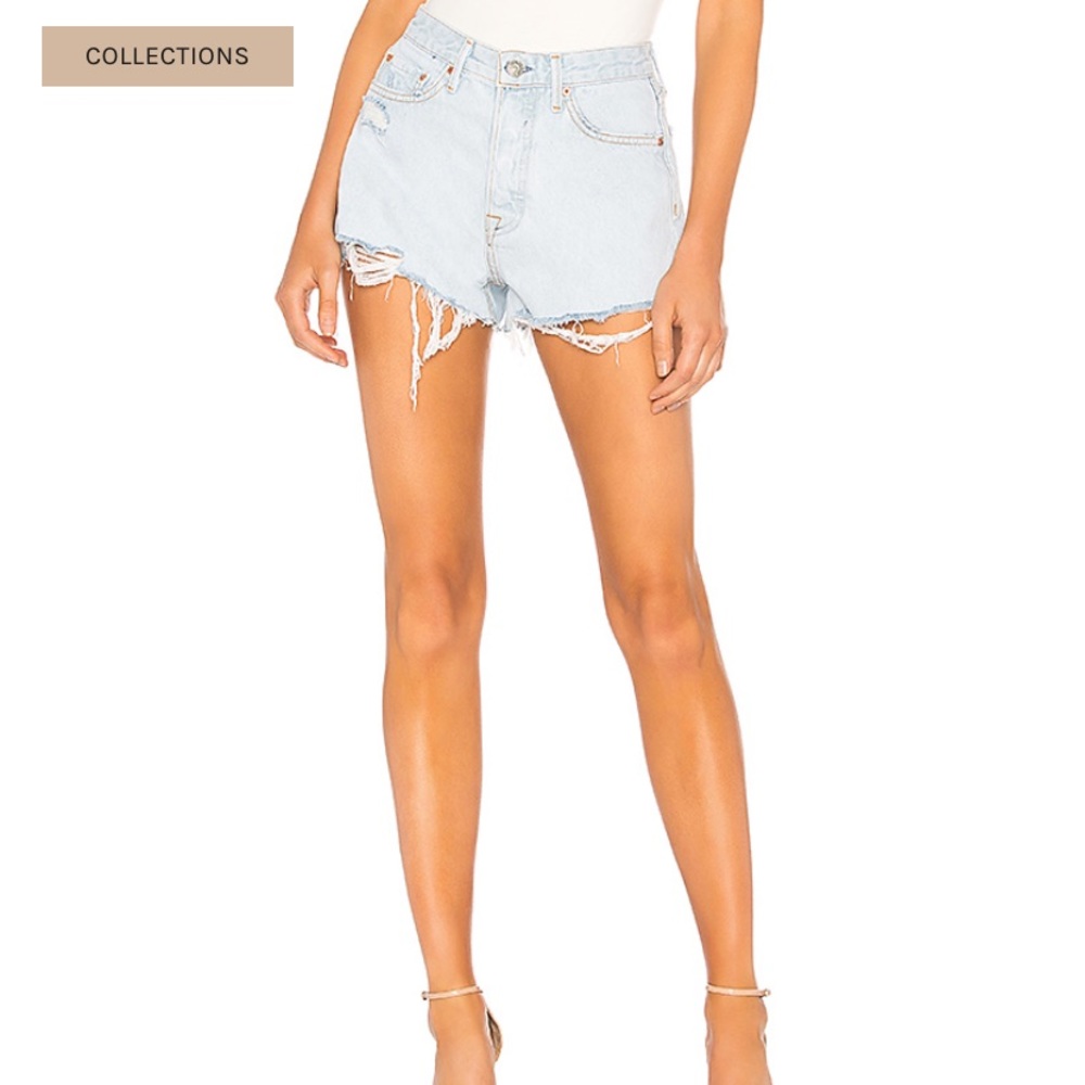 GRLFRND Cindy High-Rise Cut Off Short size 24